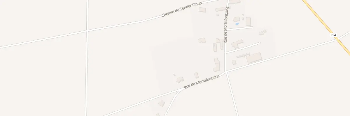 Plan du 28 Rue de Mortefontaine à Chassy