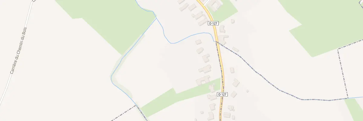 Plan du 1340 Rue de Beaumetz à Saméon