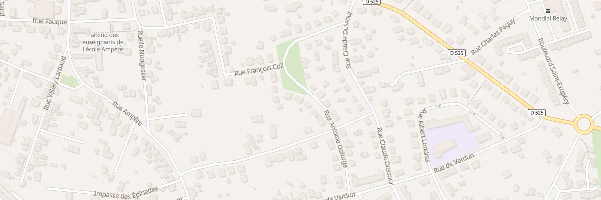 Plan du 31 Rue Antoine Deforge à Yzeure