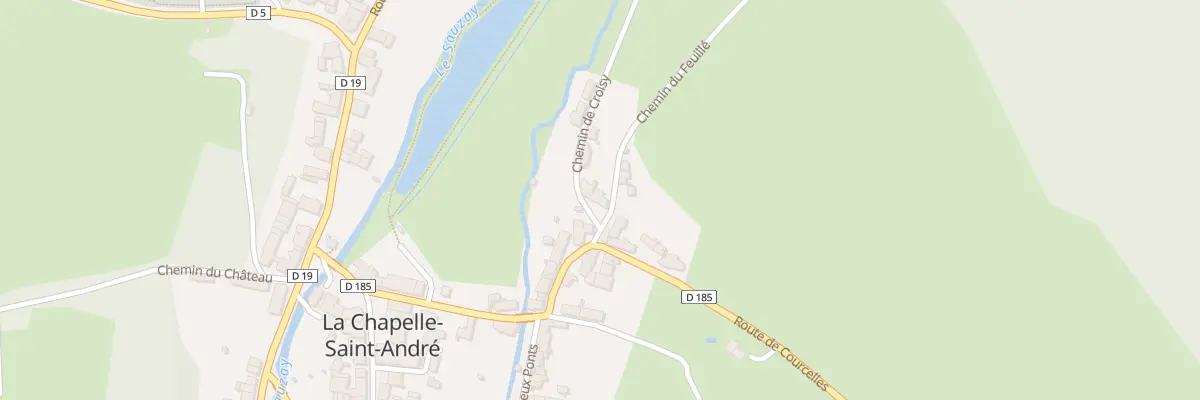 Plan du 2 Che de Croisy à La Chapelle-Saint-André