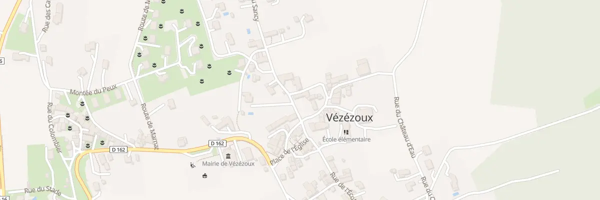 Plan du 9 Rue du Four à Vézézoux