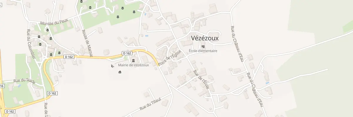 Plan du 10 Pl de l’Eglise à Vézézoux