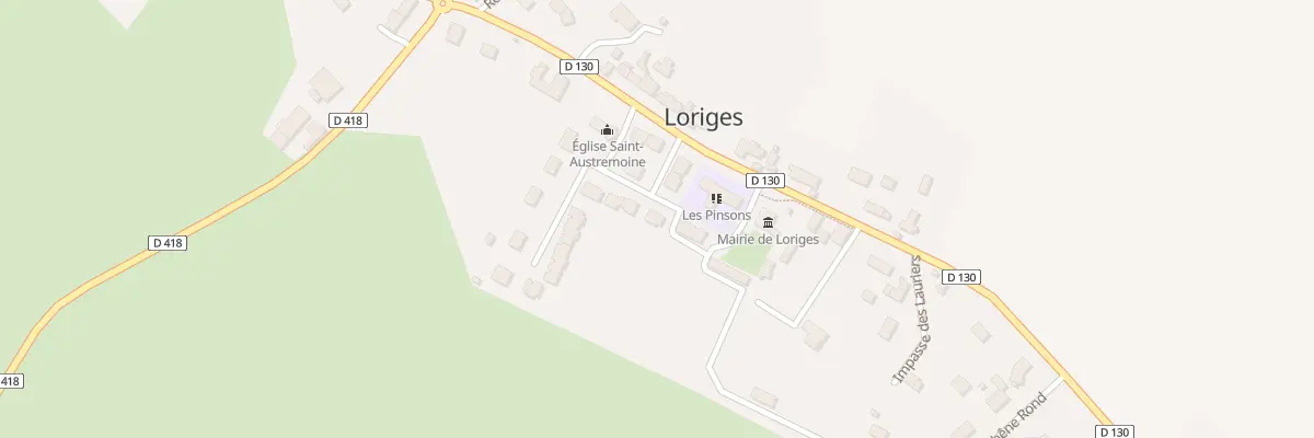 Plan du 5 Rue de la Louagerie à Loriges