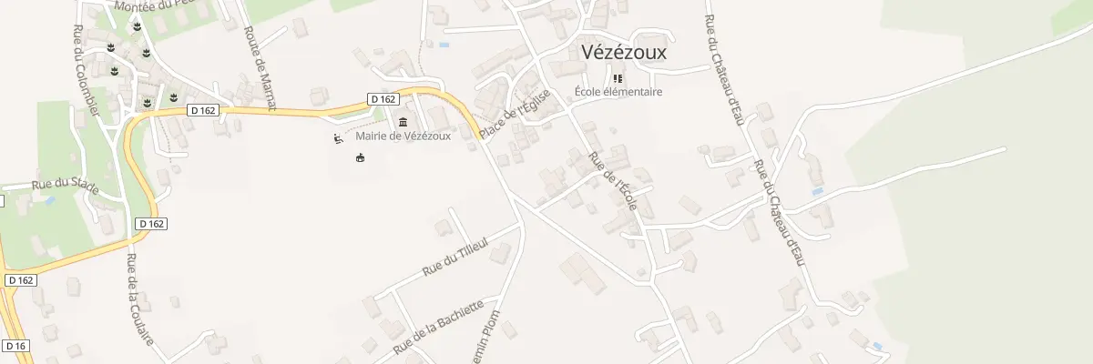 Plan du 5 Rue du Say à Vézézoux