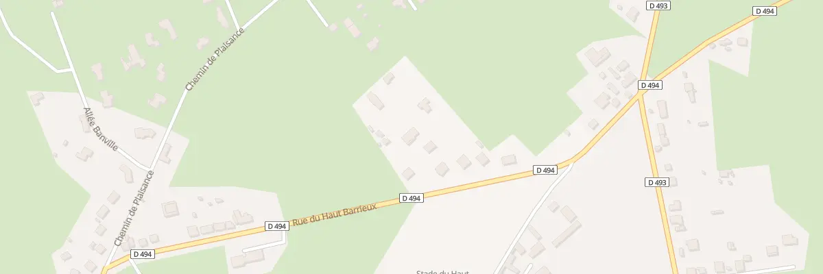 Plan du 69B Rue du Haut - Barrieux à Yzeure