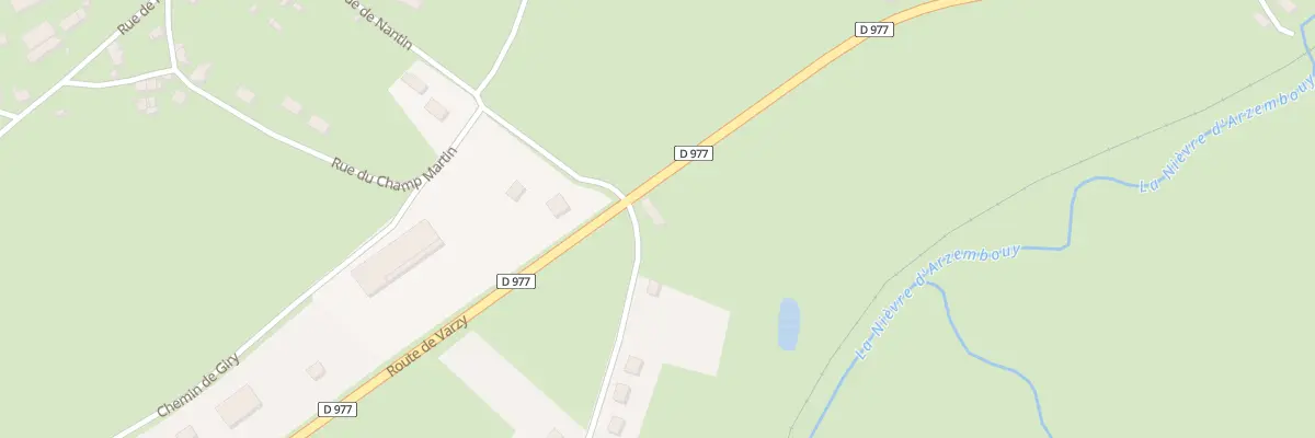 Plan du 42 Rue des Rosiers à Prémery