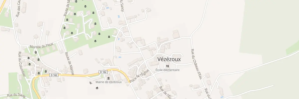 Plan du 196 Rue du Four à Vézézoux