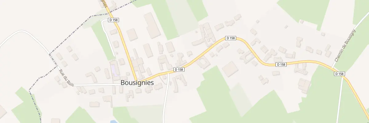 Plan du 351 Rue du Bois à Bousignies