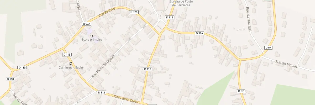 Plan du 3B Rue Roger Salengro à Carnières