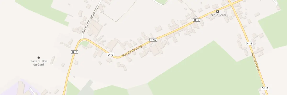 Plan du 45 Rue de Caullery à Walincourt-Selvigny