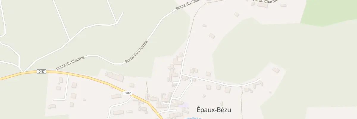 Plan du 11 All de la Montagne à Épaux-Bézu