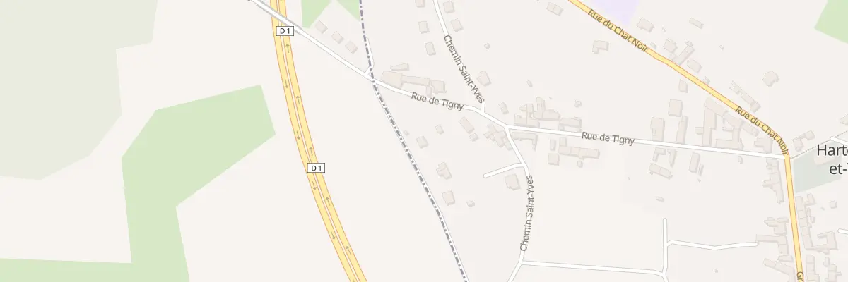 Plan du 35 Rue de Tigny à Hartennes-et-Taux