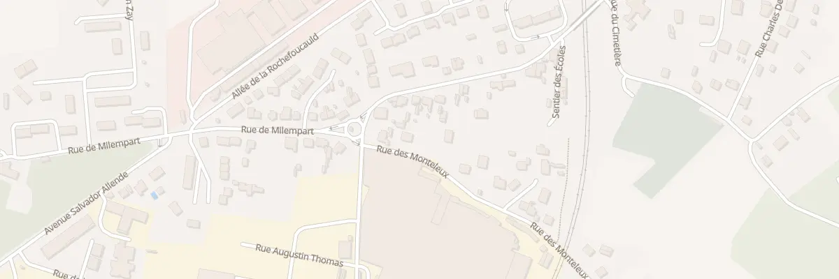 Plan du 1018 Rue des Monteleux à Villeneuve-Saint-Germain