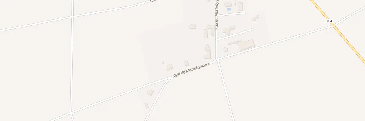 Plan du 26 Rue de Mortefontaine à Chassy