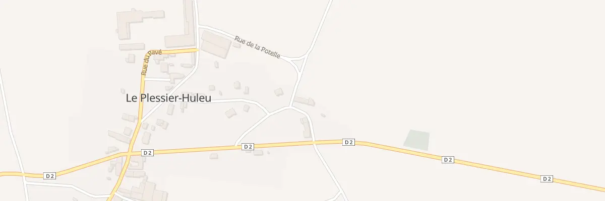Plan du 1 Rue de la Fontaine au Plessier-Huleu
