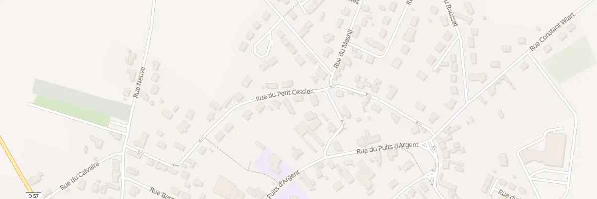 Plan du 18 Rue du Petit Cessier à Itancourt
