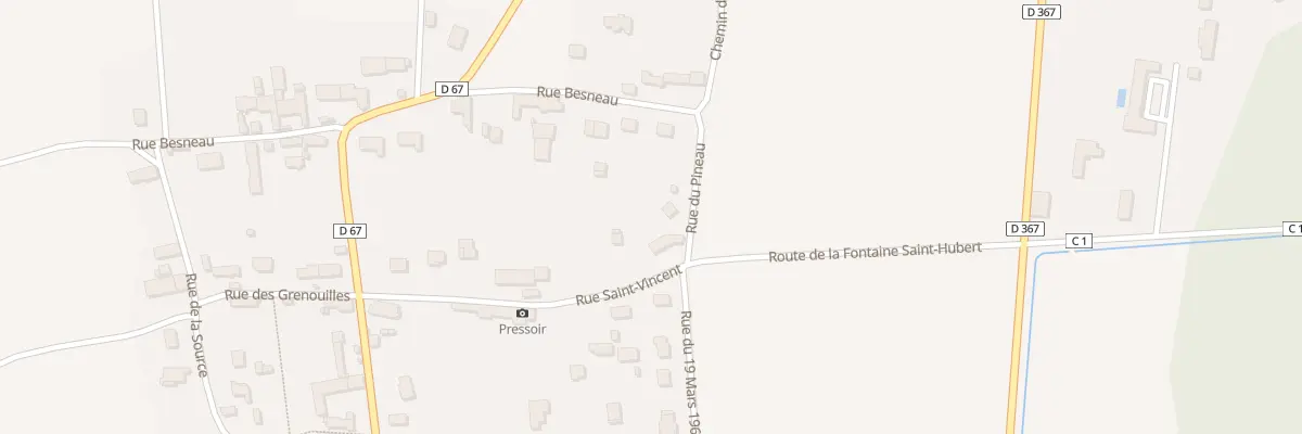 Plan du 3 Rue du Pineau à Montholon