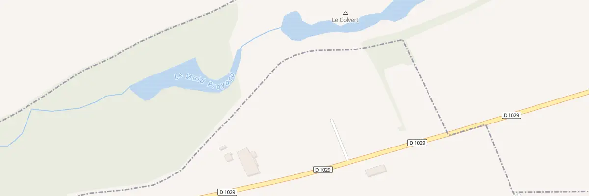 Plan du 5007 Rte de Guise à Harly
