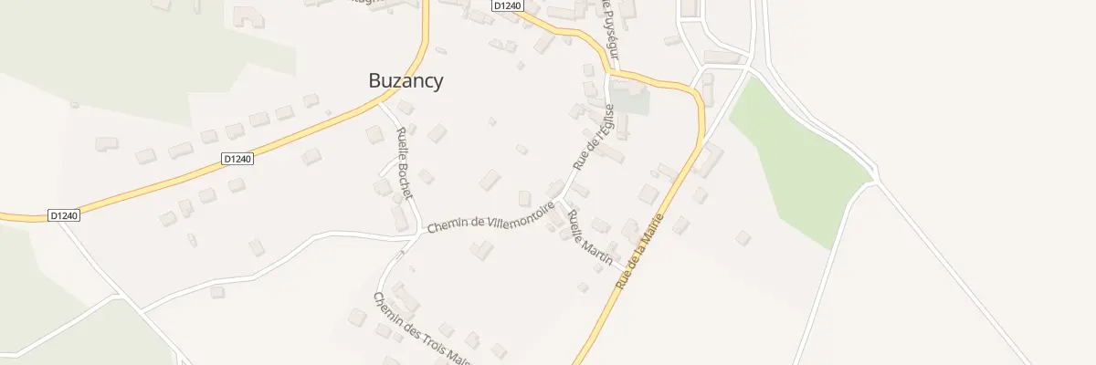 Plan du 12 Rue de l’Eglise à Buzancy