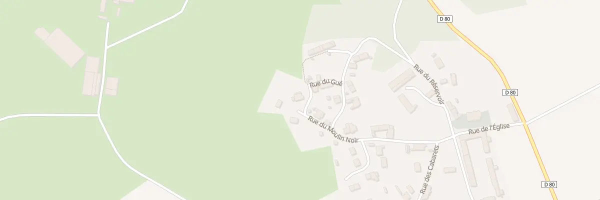 Plan du 10 Rue du Moulin Noir à Oulchy-la-Ville