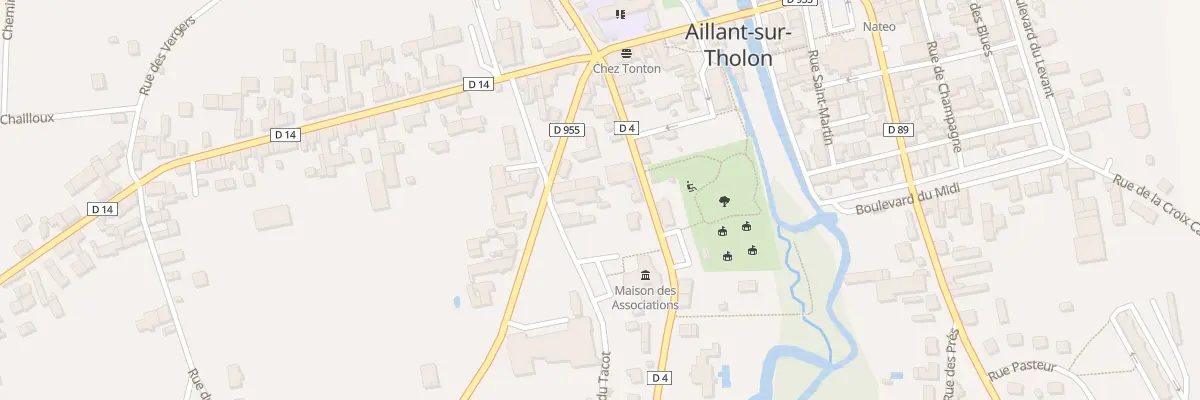 Plan du 14 Rte de Chassy à Montholon