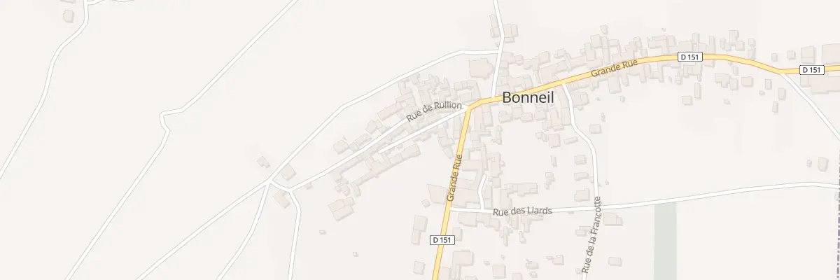 Plan du 7 Rue du Château à Bonneil
