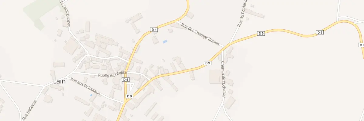 Plan du 8 Rue de la Forterre à Lain