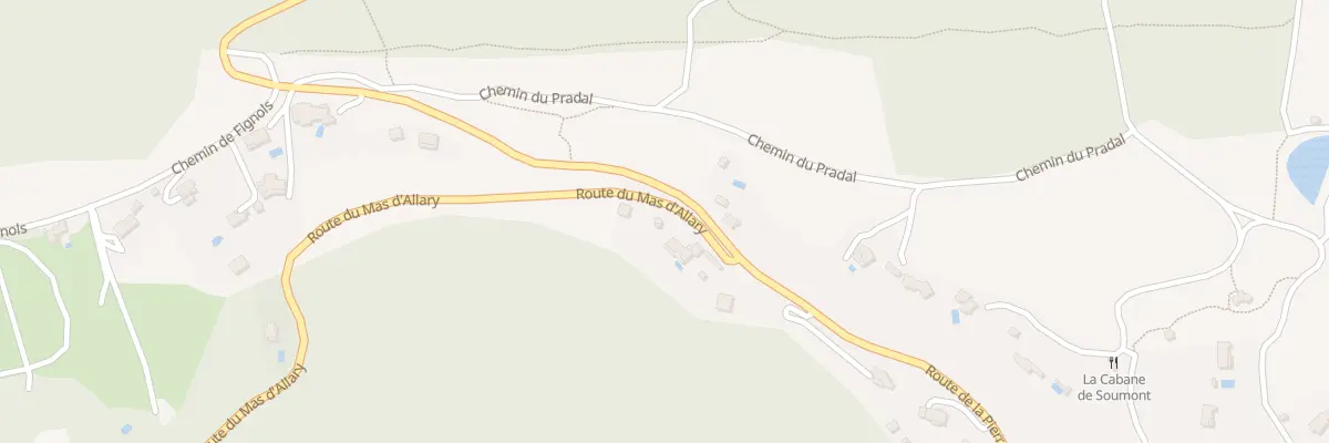 Plan du 49 Rte du Mas d’Alary à Soumont
