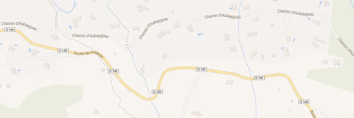 Plan du 871 Rte de Fozières à Soubès