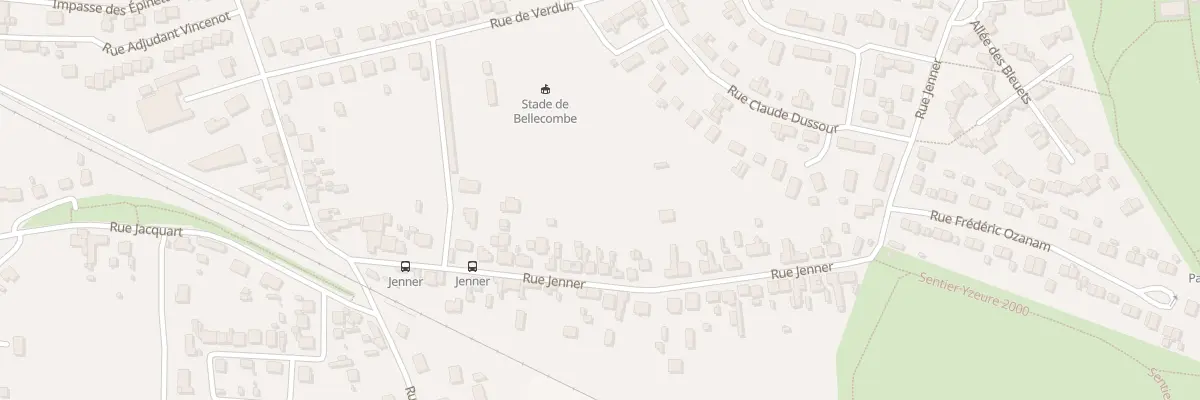 Plan du 29 Rue Jenner à Yzeure
