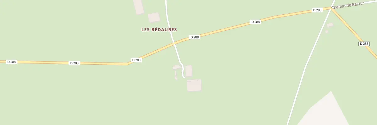 Plan du 5143 Les Bedaures à Trévol