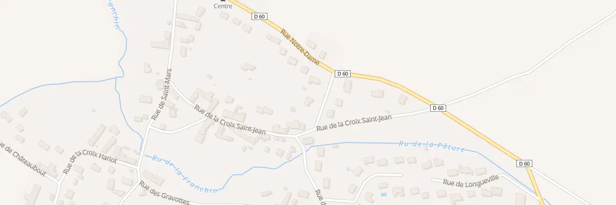 Plan du 2 Rue des Pleux à Lescherolles