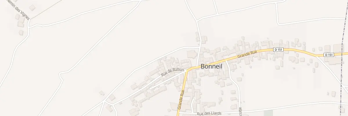 Plan du 4 Rue de Rullion à Bonneil