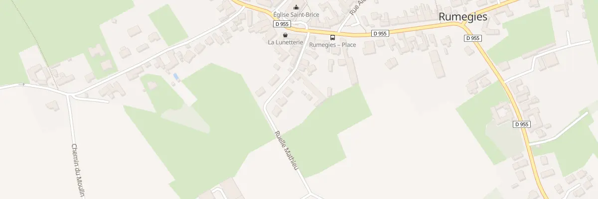 Plan du 89 Rle Mathieu à Rumegies