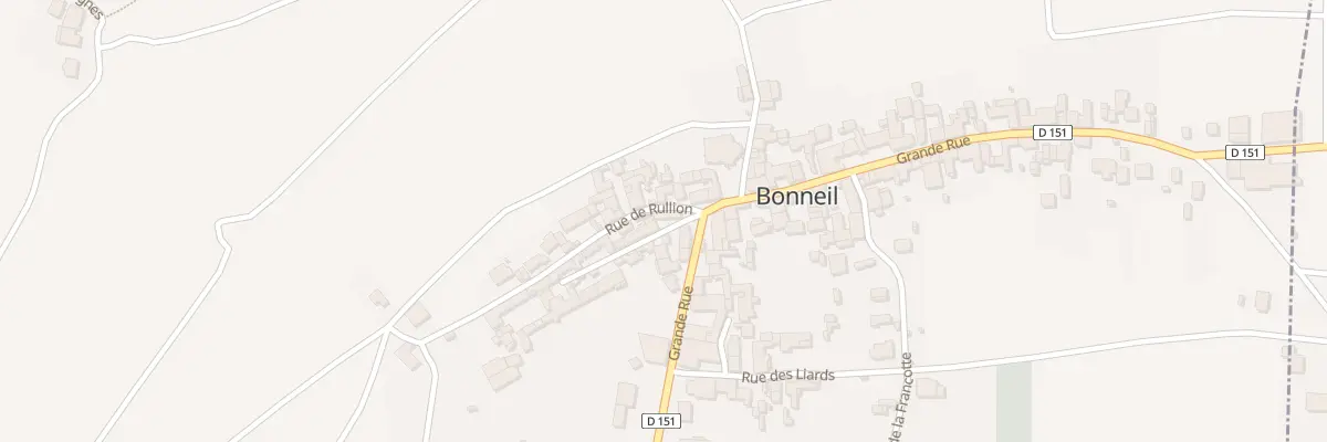 Plan du 2 Rue du Château à Bonneil