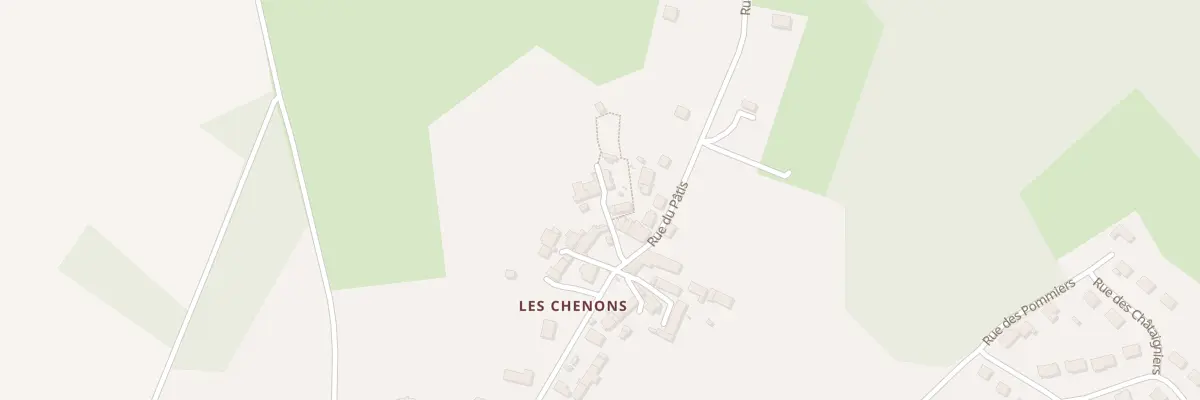 Plan du 3 Imp du Lavoir à Parly