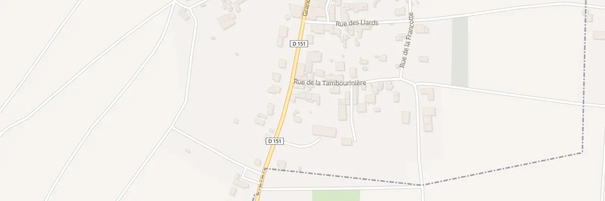 Plan du 4 Rue de la Tambourinière à Bonneil