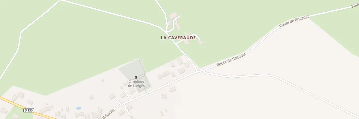 Plan du 5 Che de la Caveraude à Loriges