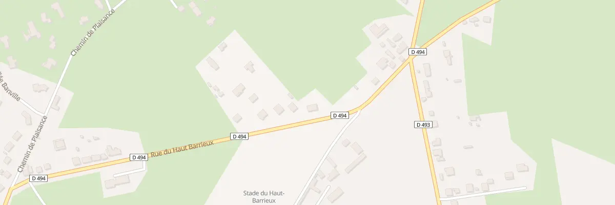 Plan du 79 Rue du Haut - Barrieux à Yzeure