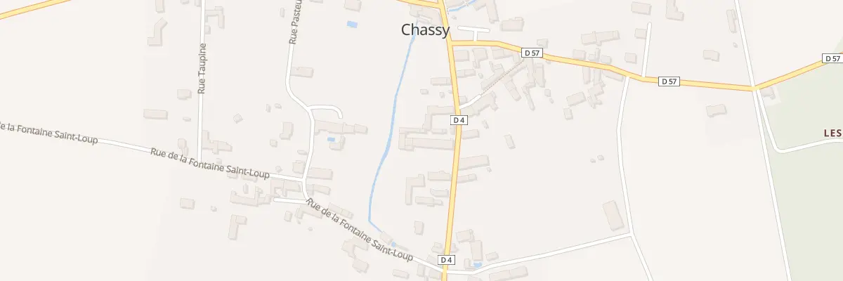 Plan du 8 Rue aux Anes à Chassy