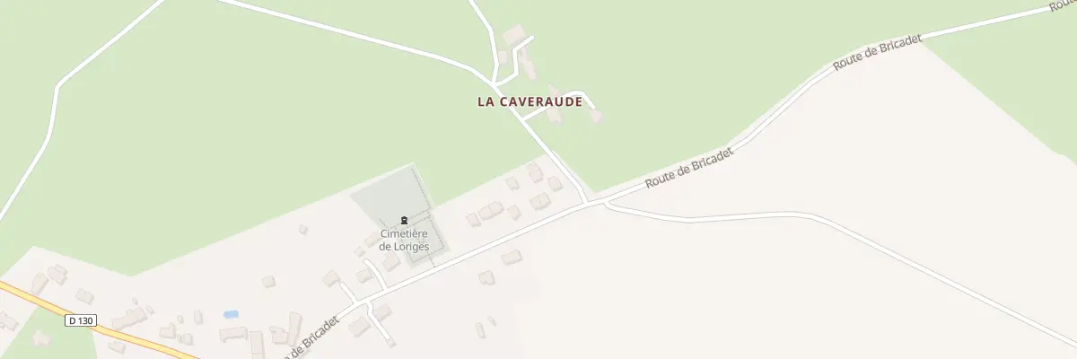 Plan du 3 Che de la Caveraude à Loriges