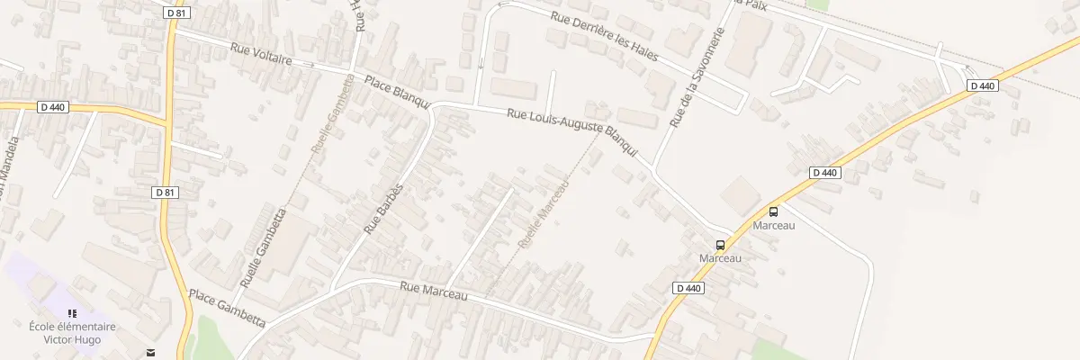 Plan du 31F Rue Marceau à Escaudain