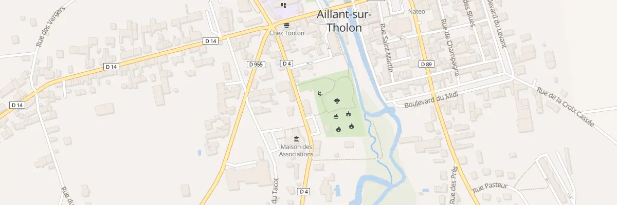 Plan du 11 Rte de Chassy à Montholon