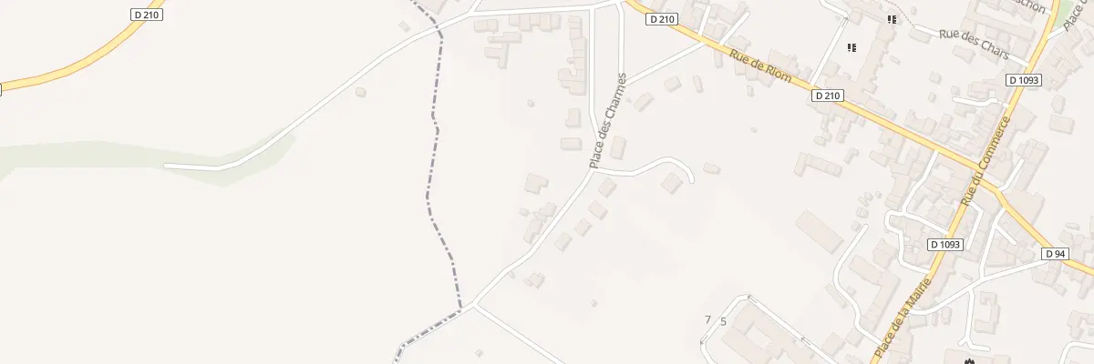 Plan du 2 Rue du Champ Raynaud à Randan