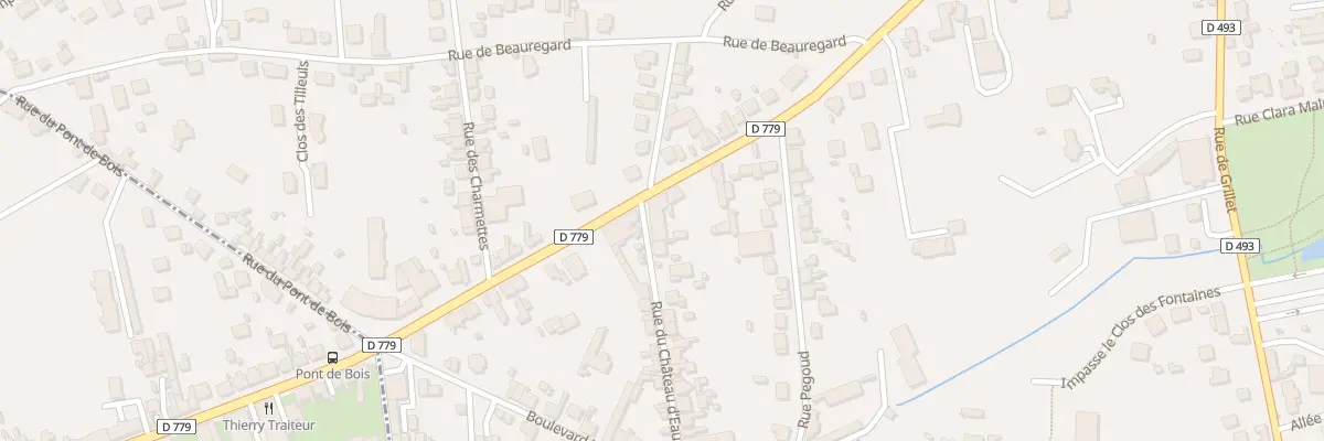 Plan du 26 Rte de Bourgogne à Yzeure