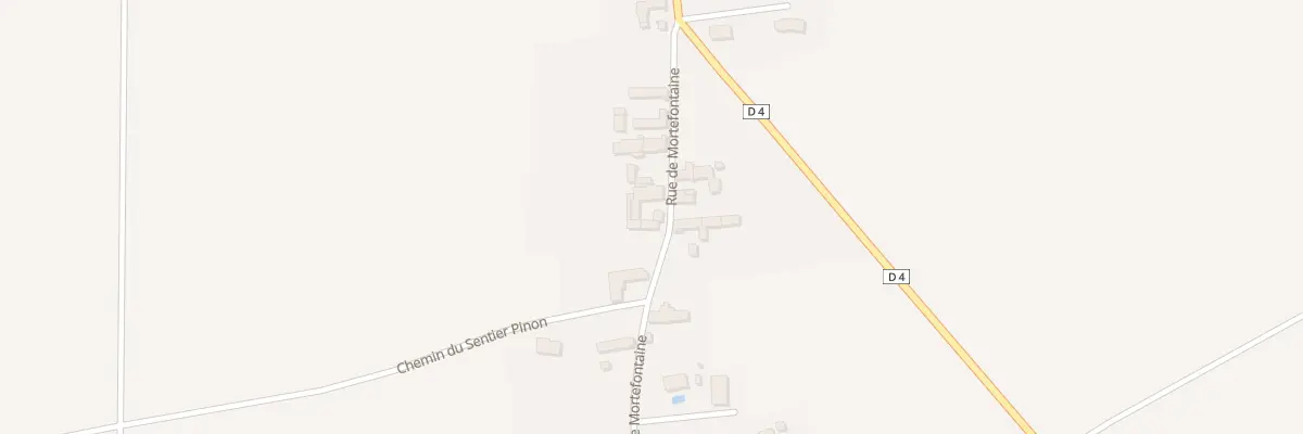 Plan du 8 Rue de Mortefontaine à Chassy