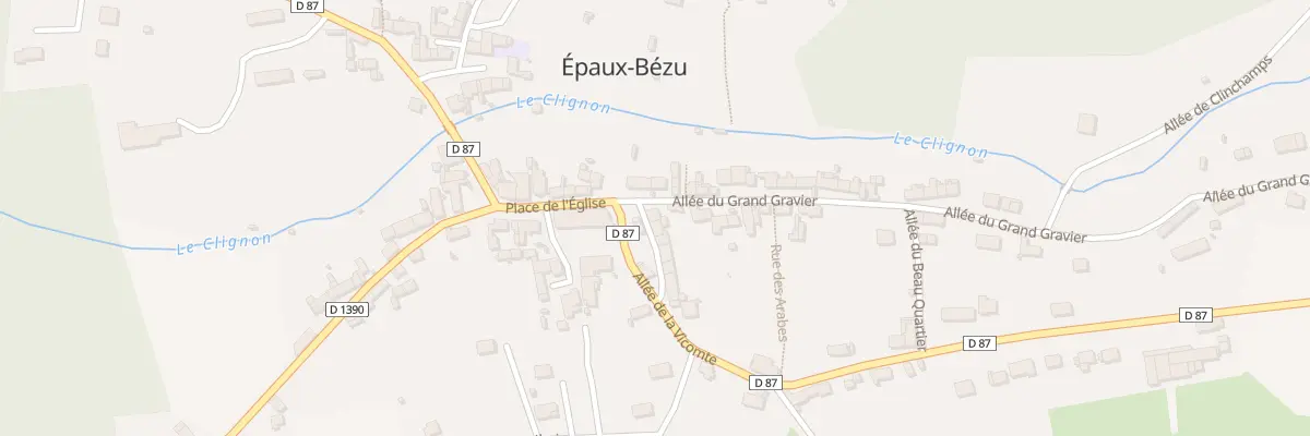 Plan du 1 All d’Amour à Épaux-Bézu