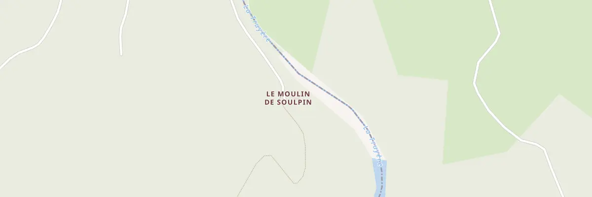 Plan du 1 Le Moulin de Soulpin à Prunières