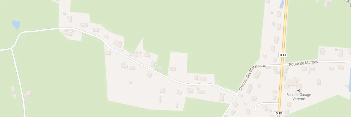 Plan du 8 Les Glots à Dornes