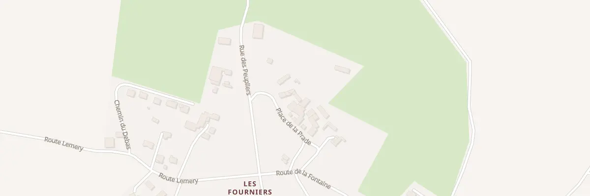 Plan du 17 Pl de la Prade Les Fourniers à Maringues